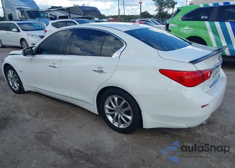 2017 Infiniti Q50 Premium z USA, uszkodzony, nr VIN JN1EV7AP1HM735475